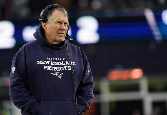Patriots head coach Bill Belichick